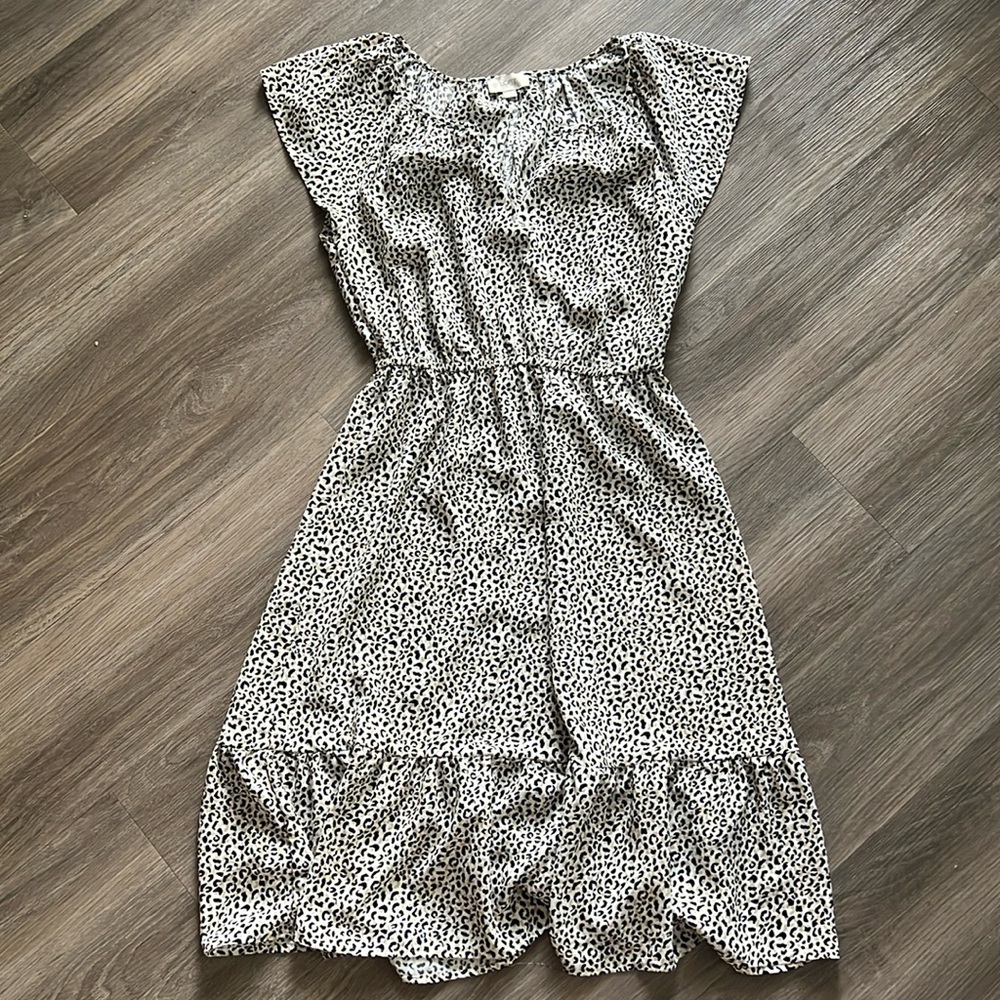 Ann Taylor Loft animal print dress
